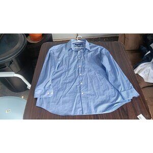 Perry Ellis Portfolio Wrinkle Free Button Top Size 17.5-32/33 XL